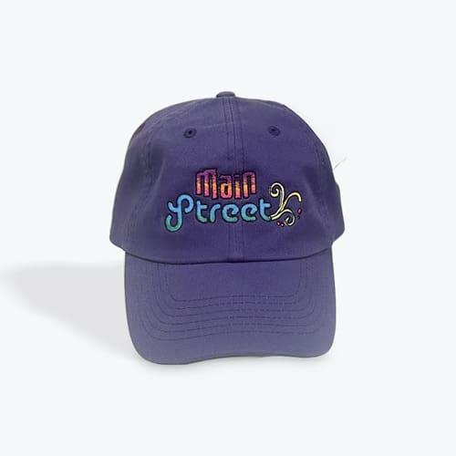 Main Street Purple Baseball Cap