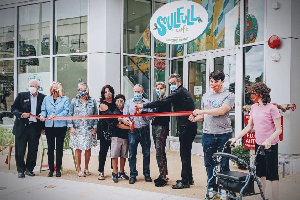 Ribbon Cutting of Soulfull Cafe at Main Street (Photo by Rockvile REDI)