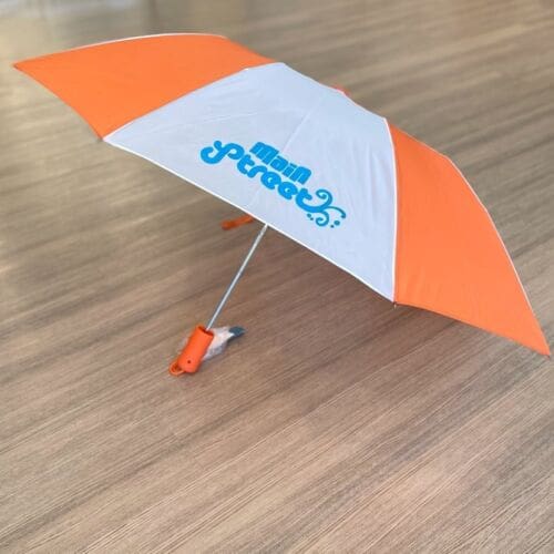 Orange Main Street umbrella