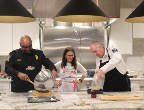 Montgomery County, Rockville police heads trade chief caps for chef hats in bake off