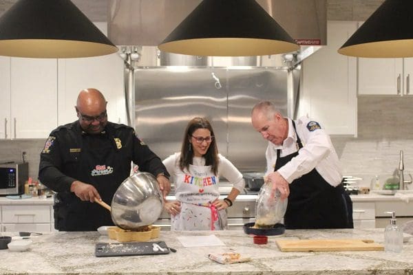 Bake with Sharon with guests Chief Marcus Jones and Chief Victor Brito at Main Street