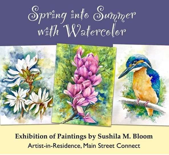 Exhibition of Paintings by Sushila M. Bloom