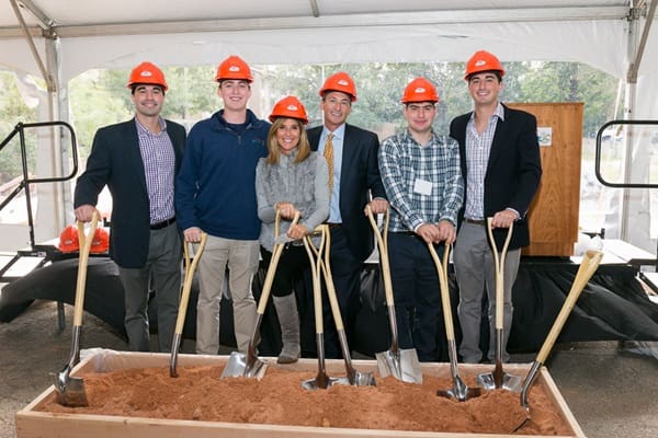 The Copelands at the Main Street Groundbreaking