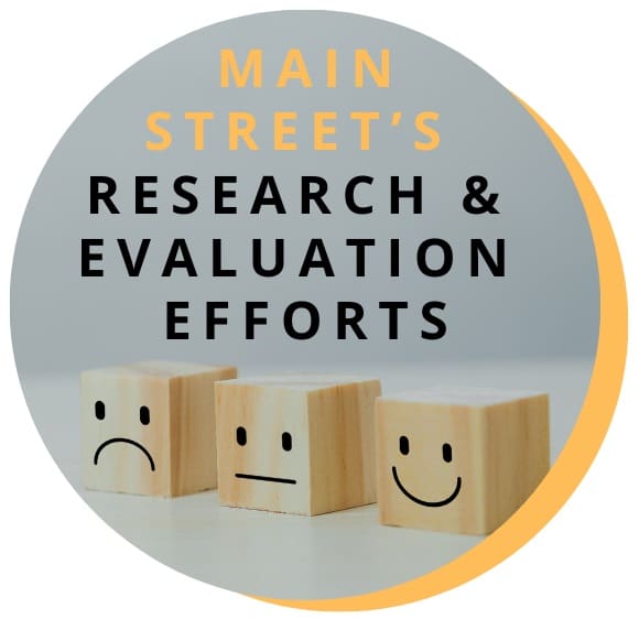 Main Street's Research and Evaluation Efforts