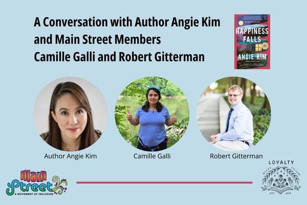 A Conversation with author Angie Kim and Main Street Members Camille Galli and Robert Gitterman