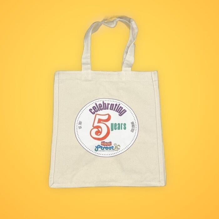 Main Street 5th Anniversary Tote Bag
