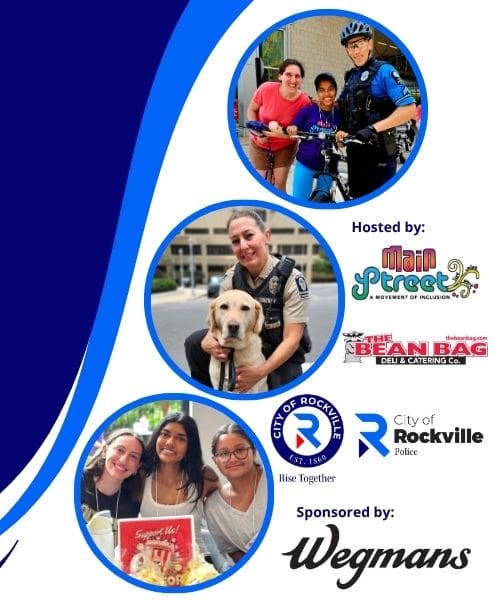 Main Street and the City of Rockville Police Neighborhood Health and Safety Day