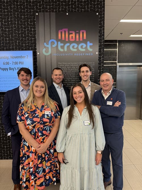 Prudential Advisors team at Main Street for a collaborative service event