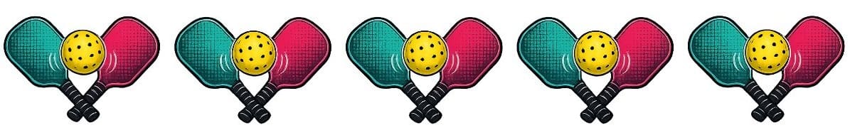 pickleball-decoration1 Pickleball paddles and balls